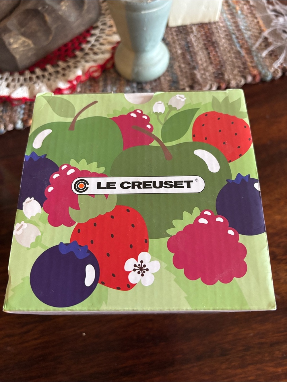 Le Creuset Raspberry Casserole Dish - Raspberry Red 13 Oz - Picture 2 of 4